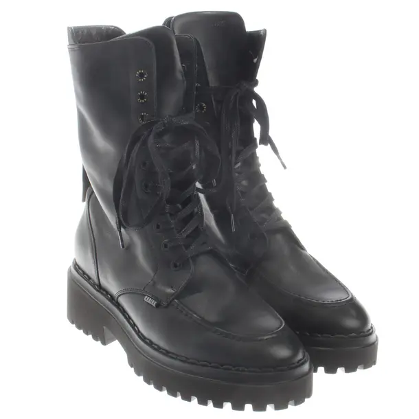 Stiefeletten, in Schwarz, Nubikk