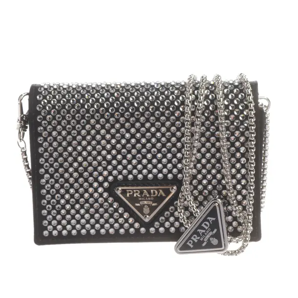 Borsa da sera, in Nero, Poliammide, Prada