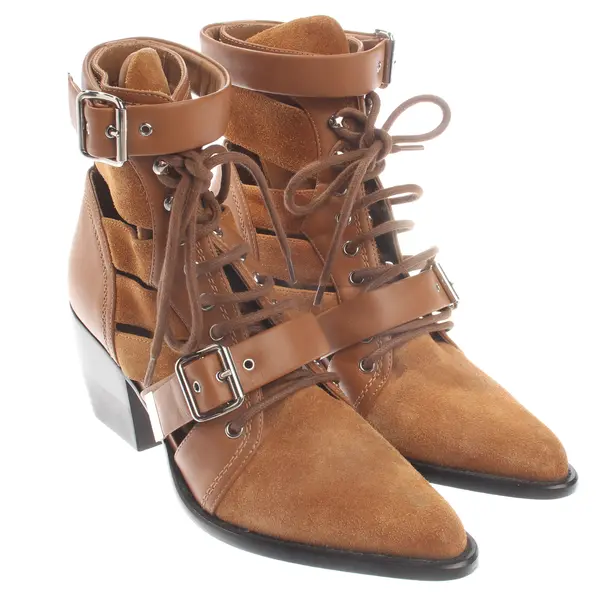 Ankle Boots, in Light Brown, Chloé