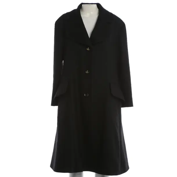 Winter Coat, in Black, Wool, Vivienne Westwood