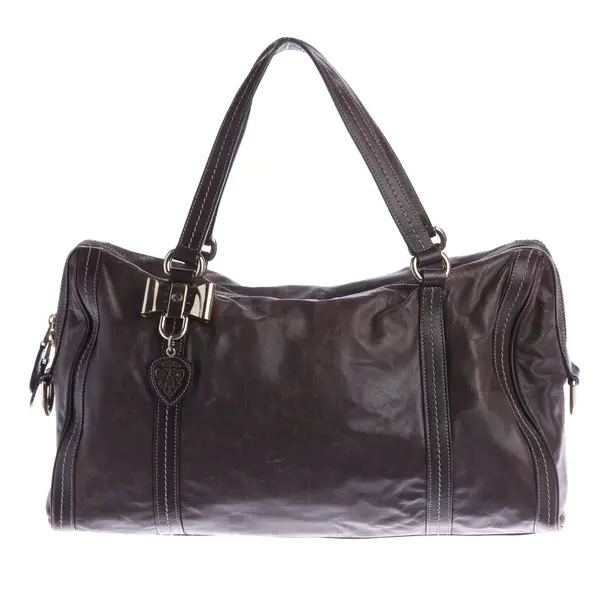 Handbag, in Brown, Leather, Gucci