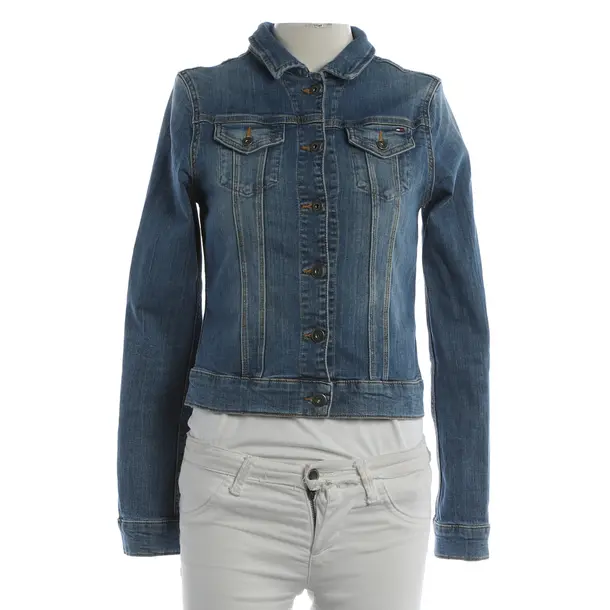 Jeansjacke, in Blau, Baumwolle, Tommy Hilfiger