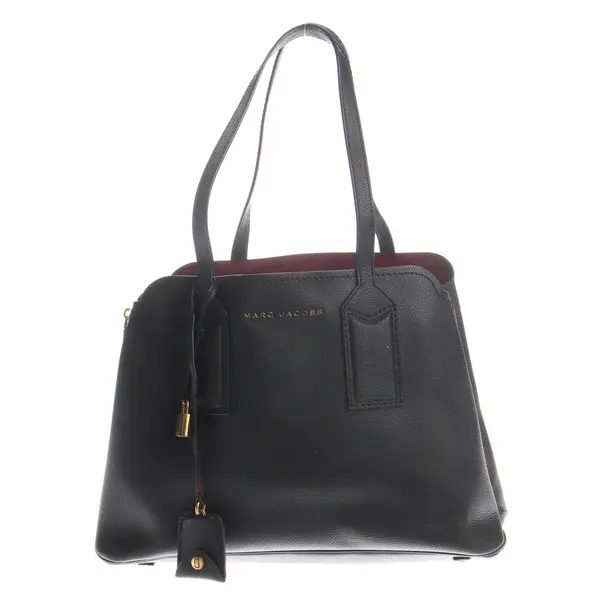 Schultertasche, in Schwarz, Leder, Marc Jacobs