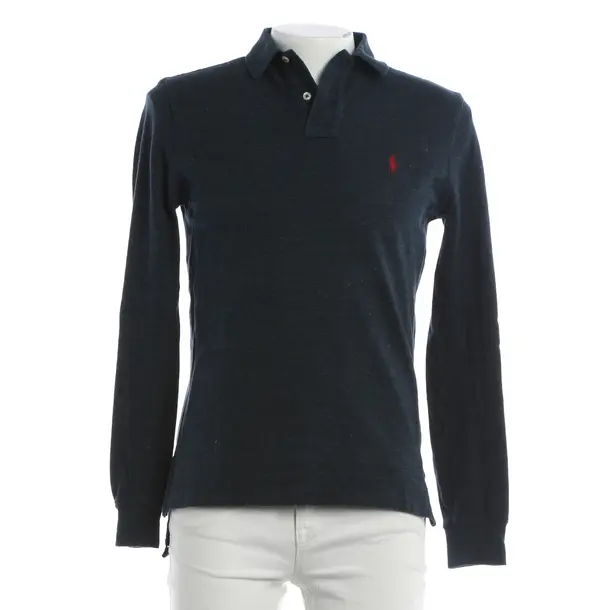 Long Sleeve Shirt, in Navy, Cotton, Polo Ralph Lauren