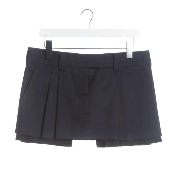 Rock, in Navy, Baumwolle, Miu Miu