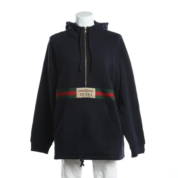 Felpa con cappuccio, in Marina Militare, Cotone, Gucci
