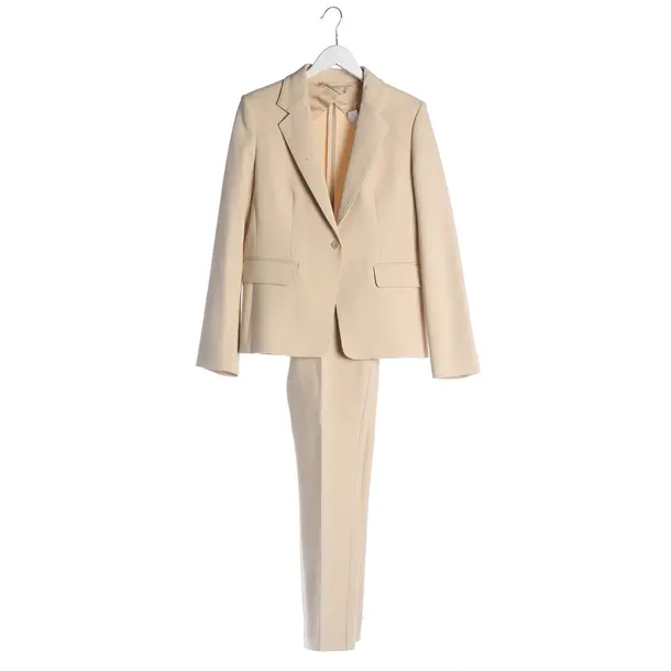 Tailleur pantalone, in Marrone chiaro, Lana, Max Mara