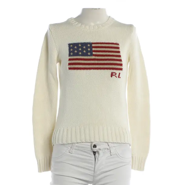 Pullover, in Cream, Baumwolle, Polo Ralph Lauren