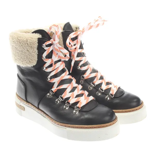 Winter Boots, in Black, Hermès
