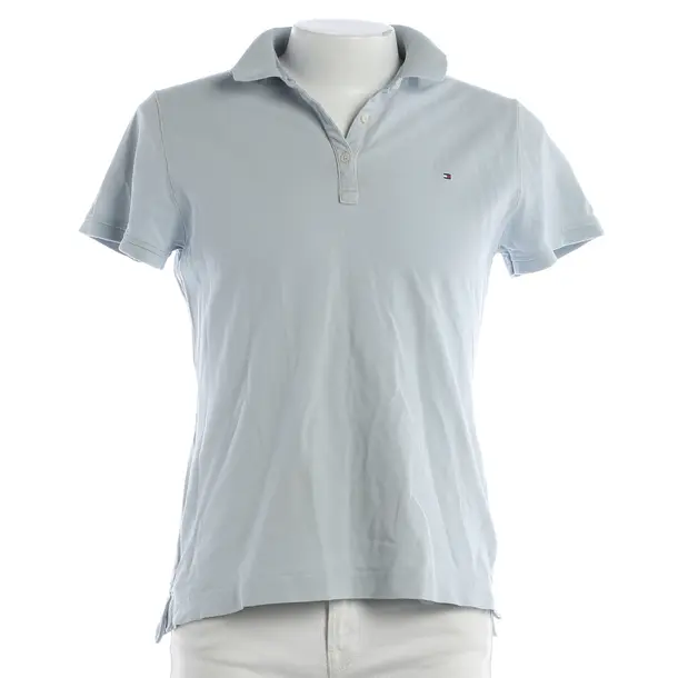 Polo, in Azzurro, Cotone, Tommy Hilfiger