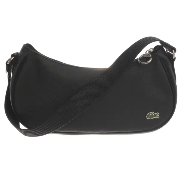 Shoulder Bag, in Black, Polyamide, Lacoste