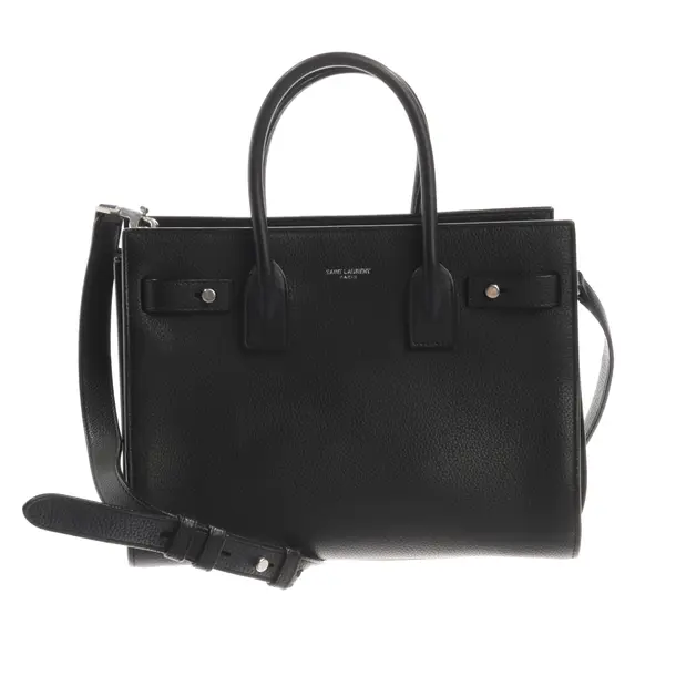 Handtasche, in Schwarz, Leder, Saint Laurent