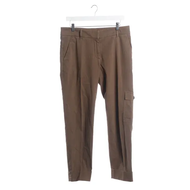 Hose, in Braun, Baumwolle, Brunello Cucinelli