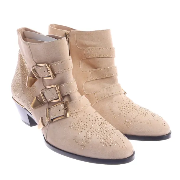 Ankle Boots, in Beige, Chloé