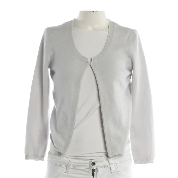 Strickjacke, in Hellgrau, Kaschmir, Allude