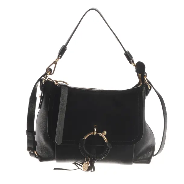 Schultertasche, in Schwarz, Leder, See by Chloé