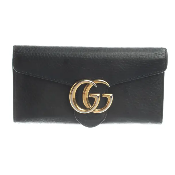 Wallet, in Black, Leather, Gucci