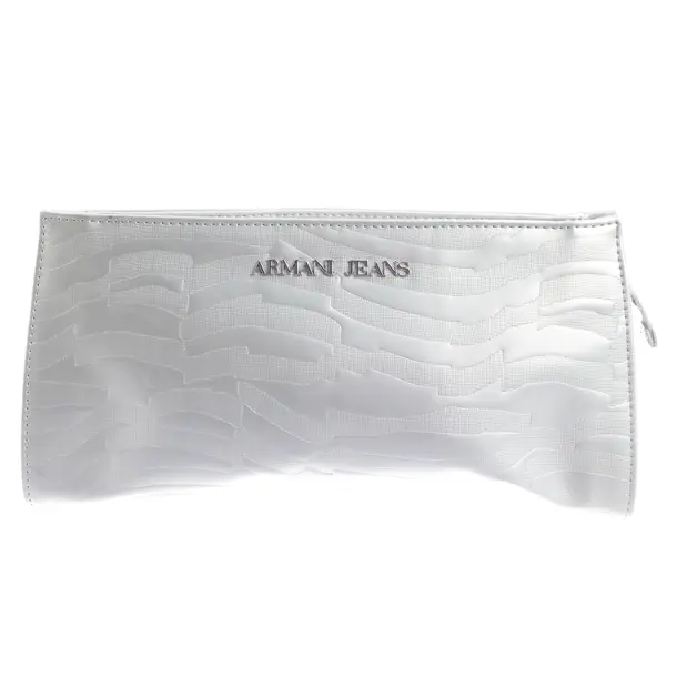 Clutch Bag, in Gray, Polyamide, Armani Jeans