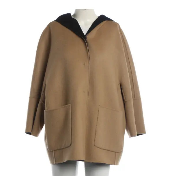 Übergangsjacke, in Camel, Wolle, Max Mara