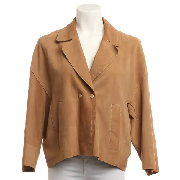 Lederjacke, in Hellbraun, Leder, Marc Cain