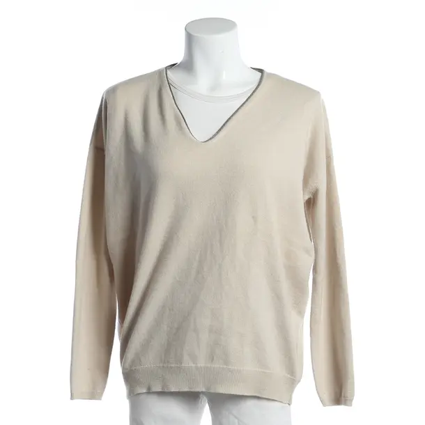 Cashmere Jumper, in Beige, Cashmere, Brunello Cucinelli