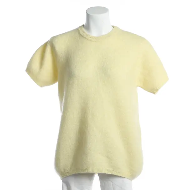 Shirt, in Pastel Yellow, Acrylic, American Vintage