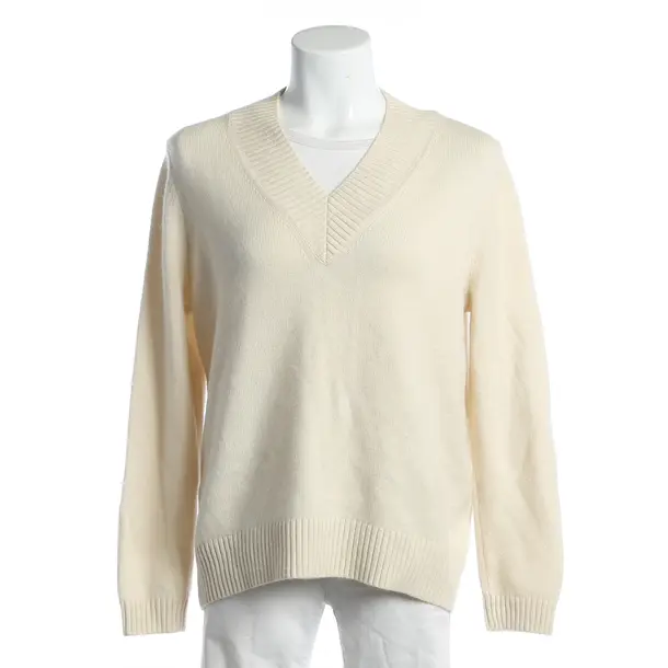 Jumper, in Cream, Wool, Marc Cain