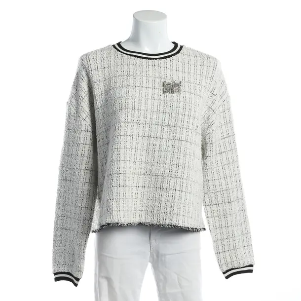 Maglione, in Bianco, Cotone, Riani
