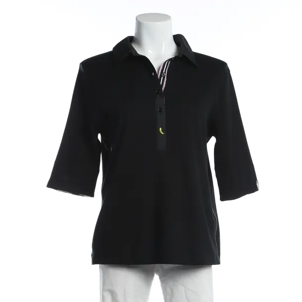 Polo Shirt, in Black, Cotton, Marc Cain Sports
