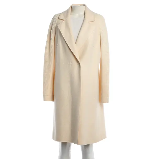 Übergangsmantel, in Cream, Wolle, Marc Cain