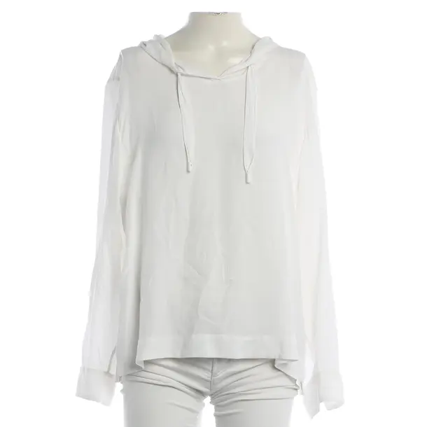 Long Sleeve Shirt, in White, Viscose, Marc Cain