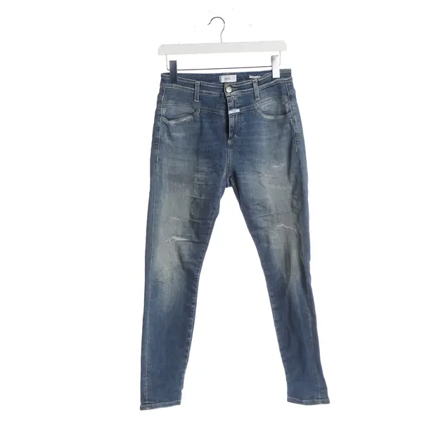 Skinny Jeans, in Blue, Cotton, Closed