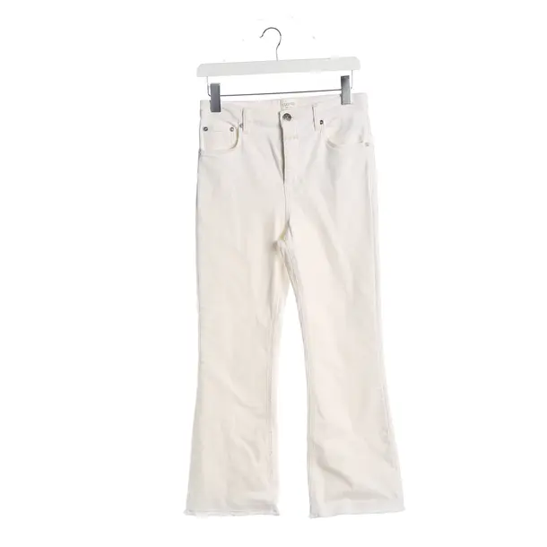 Flared Jeans, in Beige, Cotton, Closed