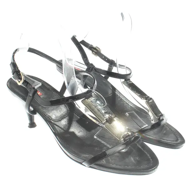 Sandaletten, in Schwarz, Prada Linea Rossa