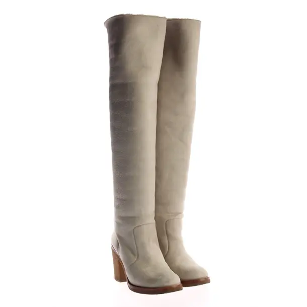 Stiefel, in Beige, Chanel