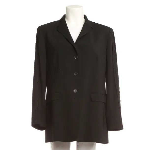Blazer, in Black, Wool, NVSCO