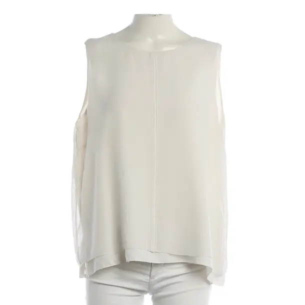 Top, in Beige, Silk, Hemisphere