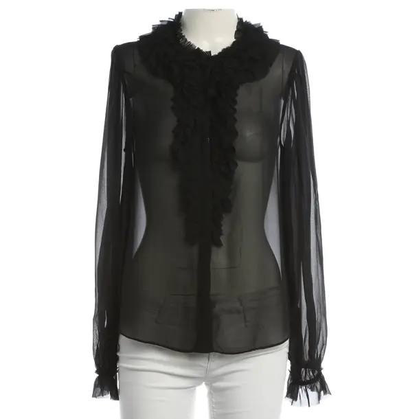 Camicetta, in Nero, Poliestere, Ulla Johnson