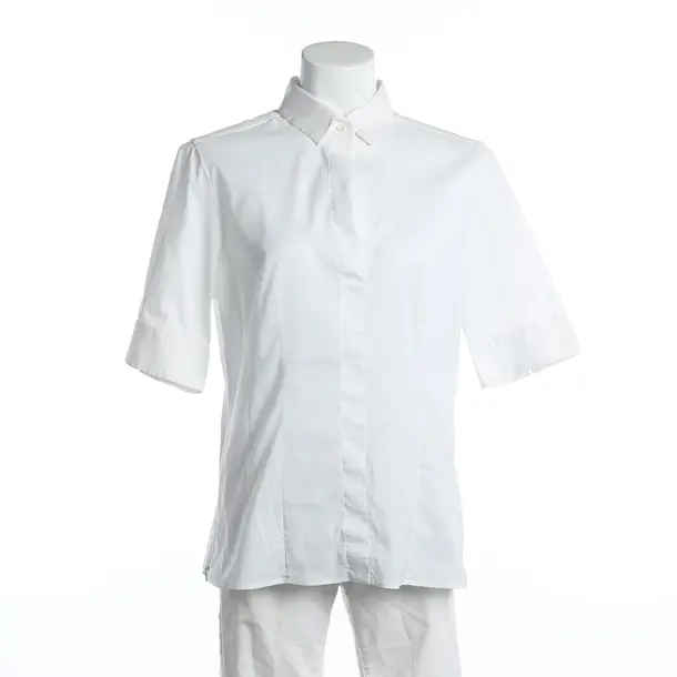 Blouse, in White, Cotton, Hugo Boss Black Label