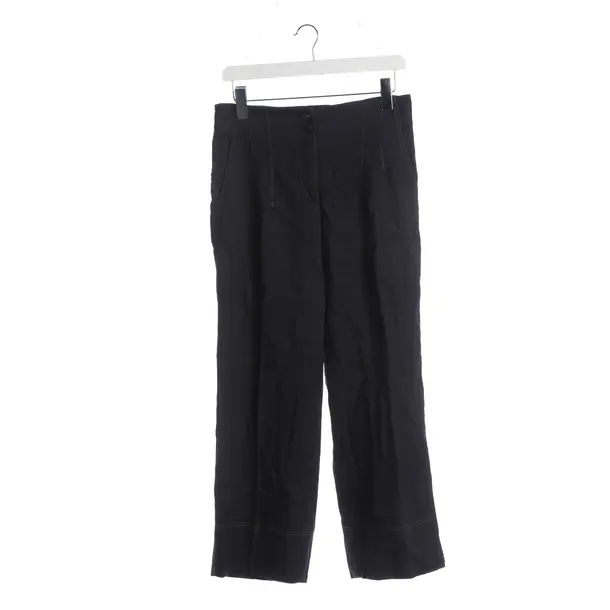 Pants, in Navy, Viscose, Marc Cain