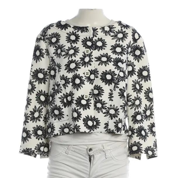 Blazer, in Cream, Viscose, Marc Cain