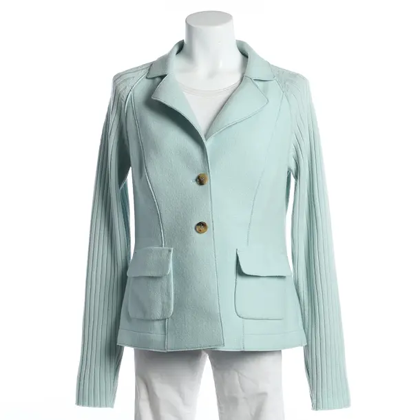 Blazer, in Light Blue, Wool, Marc Cain