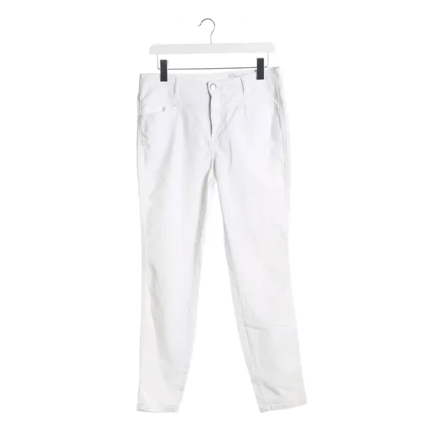 Skinny Jeans, in White, Cotton, Closed