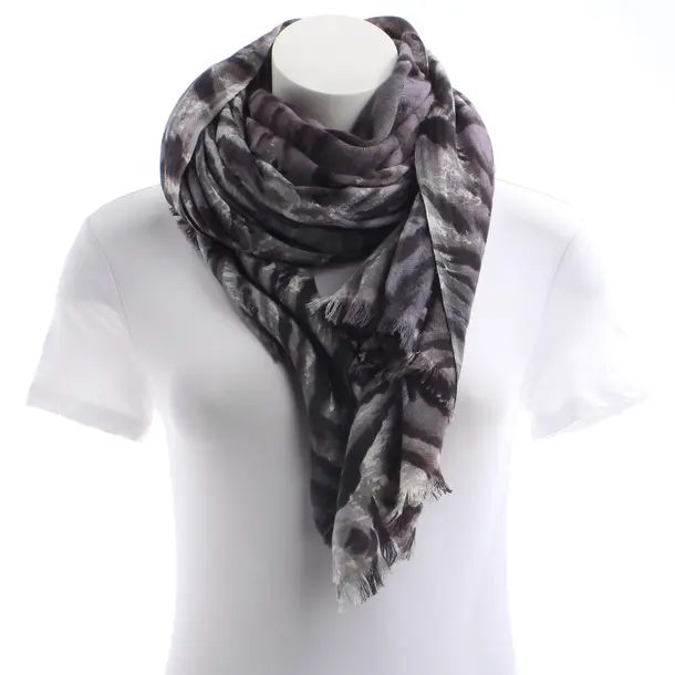 Scarf, in Multicolored, Cashmere, Hemisphere