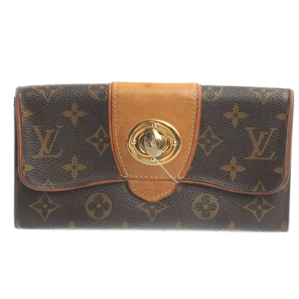 Geldbörse, in Braun, Leder, Louis Vuitton