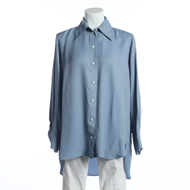 Bluse, in Hellblau, Viskose, Céline