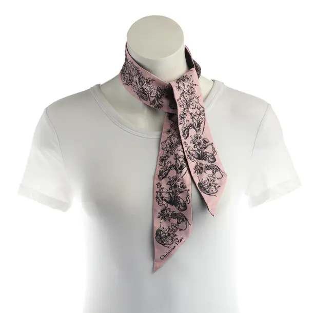 Shawl, in Light Pink, Silk, Dior