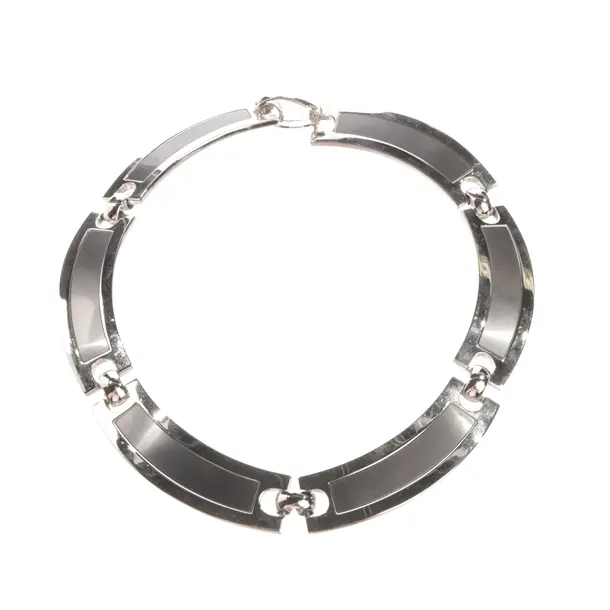 Halskette, in Silber, Metall (metallisch, metallisiert), Dior