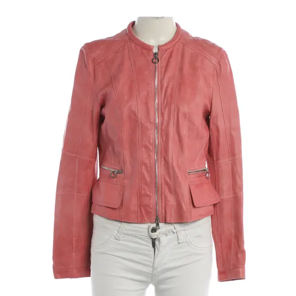 Giacca in pelle, in Rosa, Pelle, Marc Cain