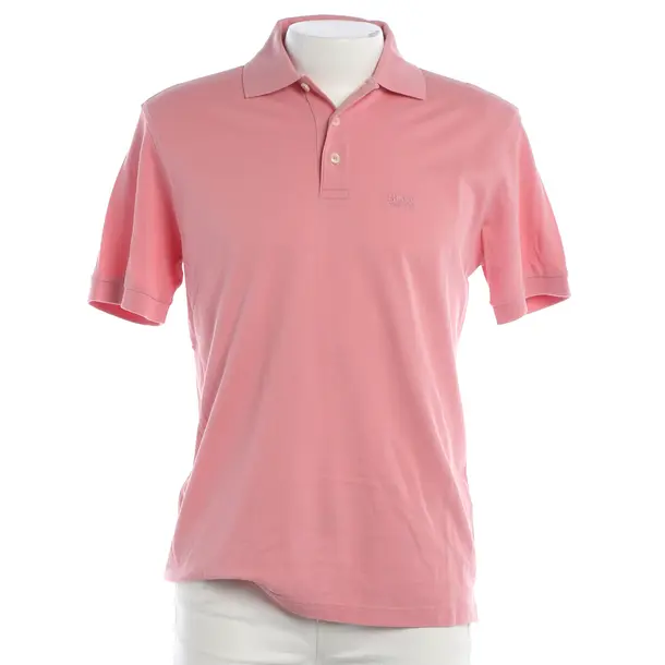 Polo Shirt, in Light Pink, Cotton, Hugo Boss Black Label